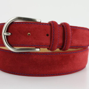 Ceinture Femme 24 35 Q67 Coloris Rouge